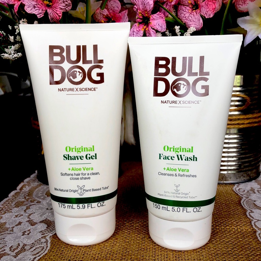 Bulldog Shave Gel and Bulldog Face Wash New Bundle